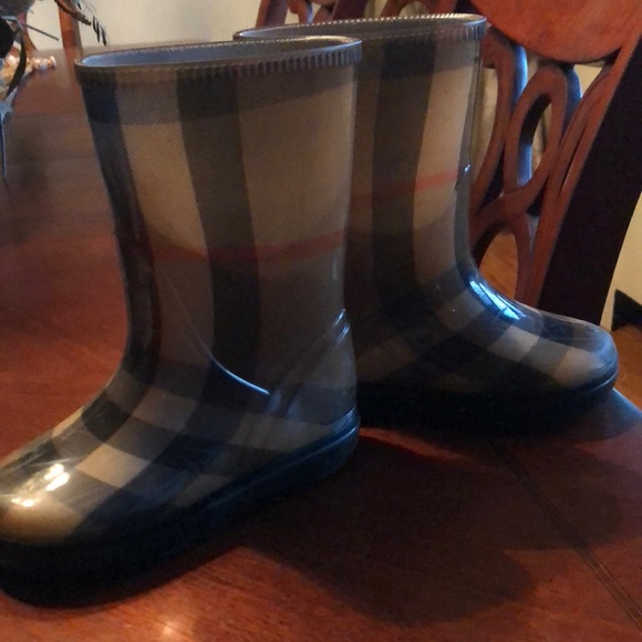 Burberry Other - Authentic Burberry children’s rain boots